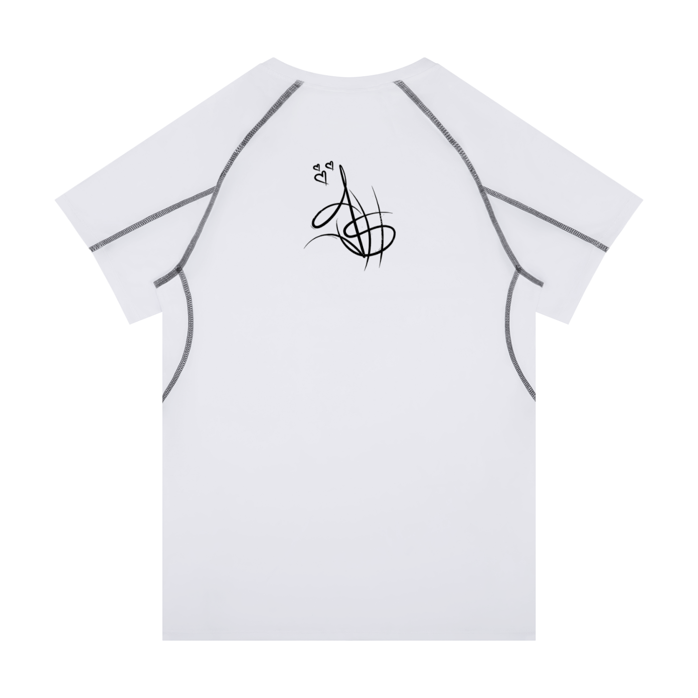 Compresion Contrast Stitch T-Shirt