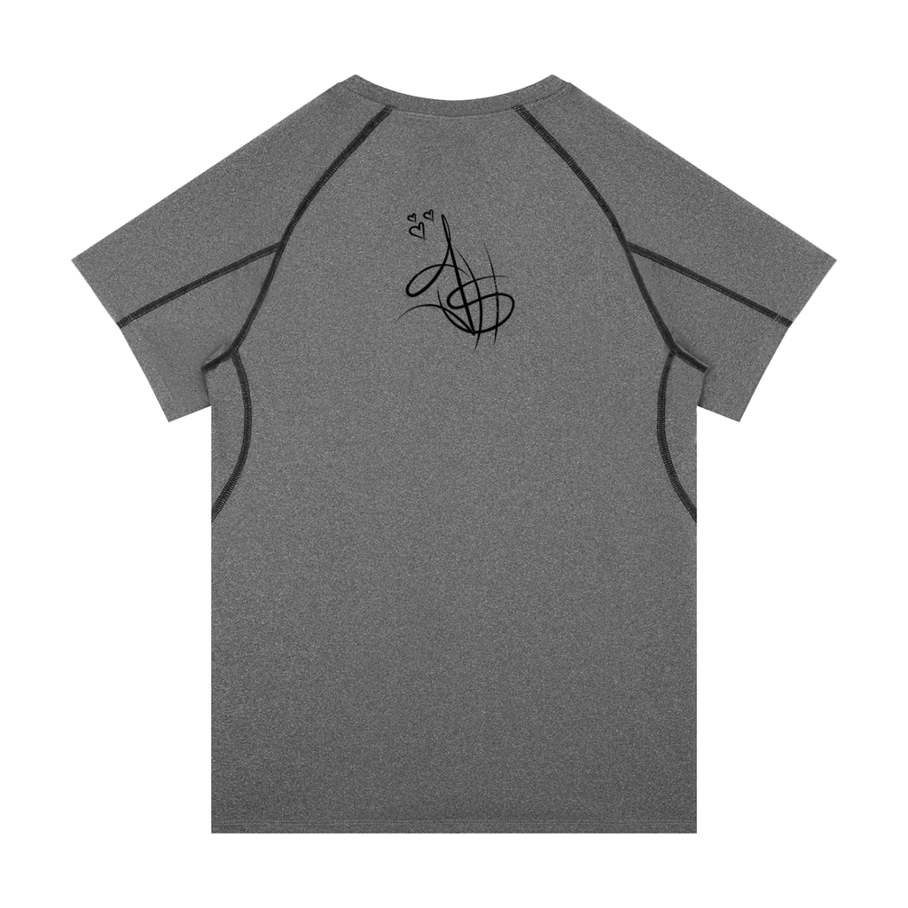 Compresion Contrast Stitch T-Shirt