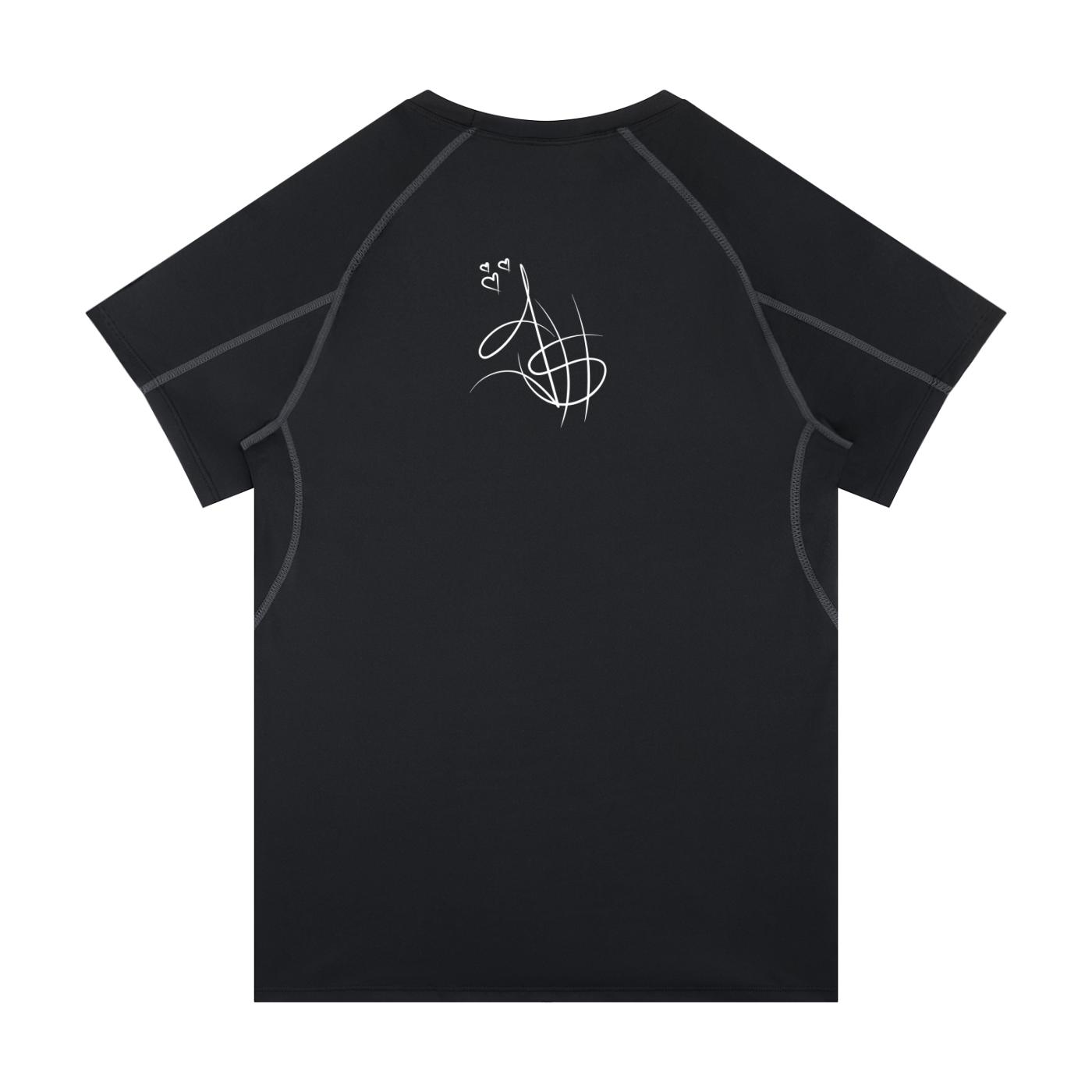 Compresion Contrast Stitch T-Shirt